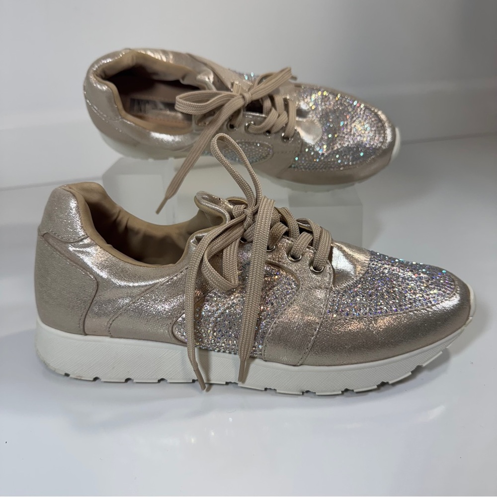 INC International Concepts Pakiss Embellished‎ Sneakers Size 8.5